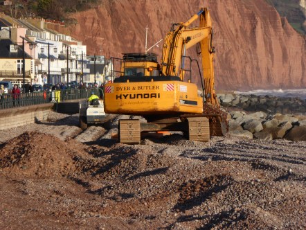 Beach enhancement, Sidmouth..EDDC-style 005